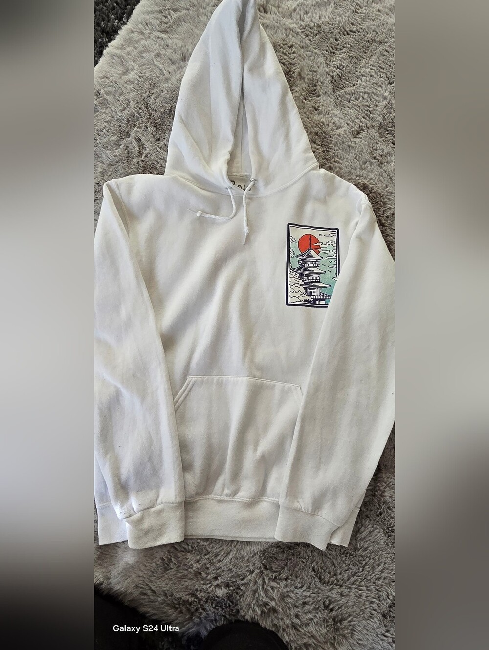 Bowery Supply Co. Japanese Pagoda Hoodie. Small Mens